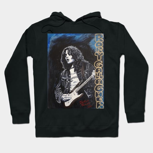 Rory Gallagher Hoodie by JackieJames